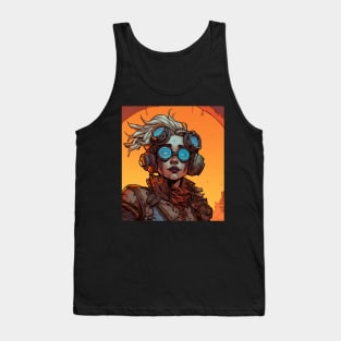 Post Apocalyptic Survivor Adventurer Tank Top